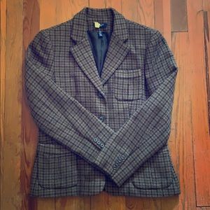 SALE! 🖤 Ralph Lauren Wool Houndstooth Blazer